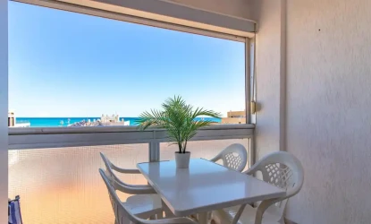 Penthouse s výhledem na moře, v La Mata, bazén