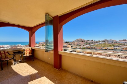 Apartmán s výhledem na moře v rezidenci Torresol – La Mata