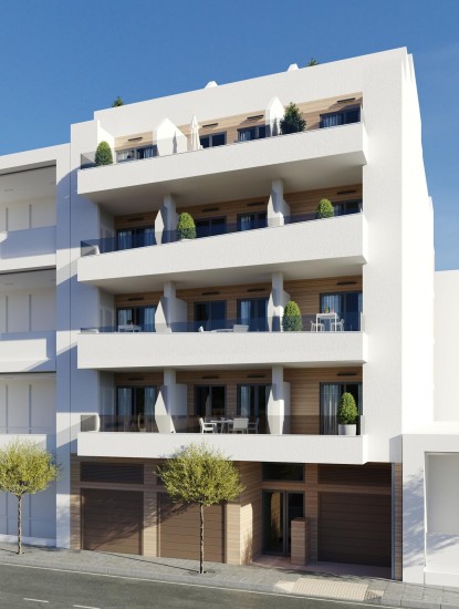Nové moderní apartmány v centru Torrevieja – jen pár minut od moře