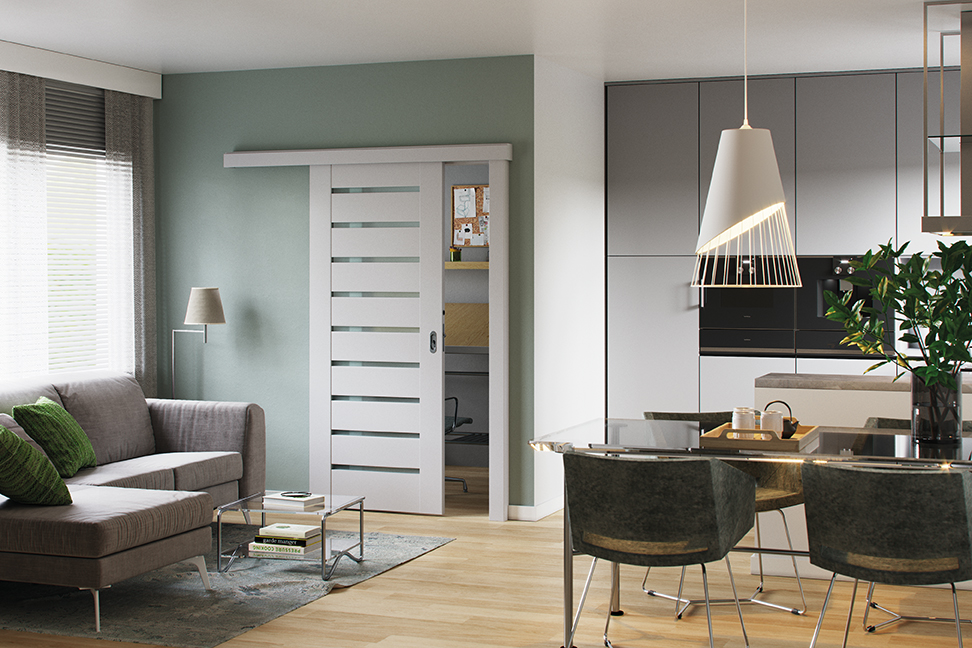 Zalamovací a posuvné dveře