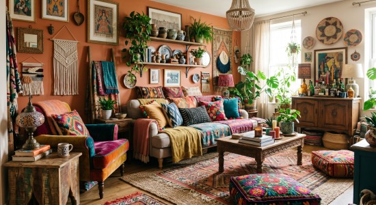 Interiéry ve stylu boho. Jak zařídit byt podle nejnovějších trendů?