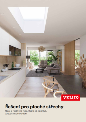 KATALOG ŘEŠENÍ PRO PLOCHÉ STŘECHY VELUX