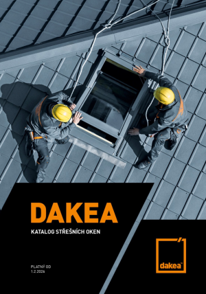 KATALOG STŘEŠNÍCH OKEN DAKEA 2026