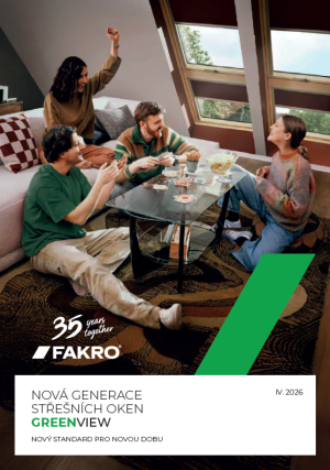 KATALOG STŘEŠNÍCH OKEN FAKRO GREEN VIEW 2026