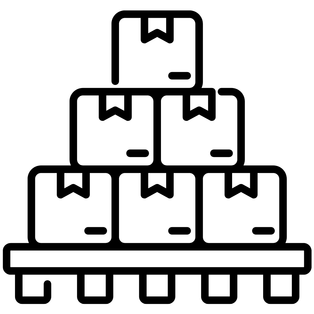 Ideální pro stohované výrobky