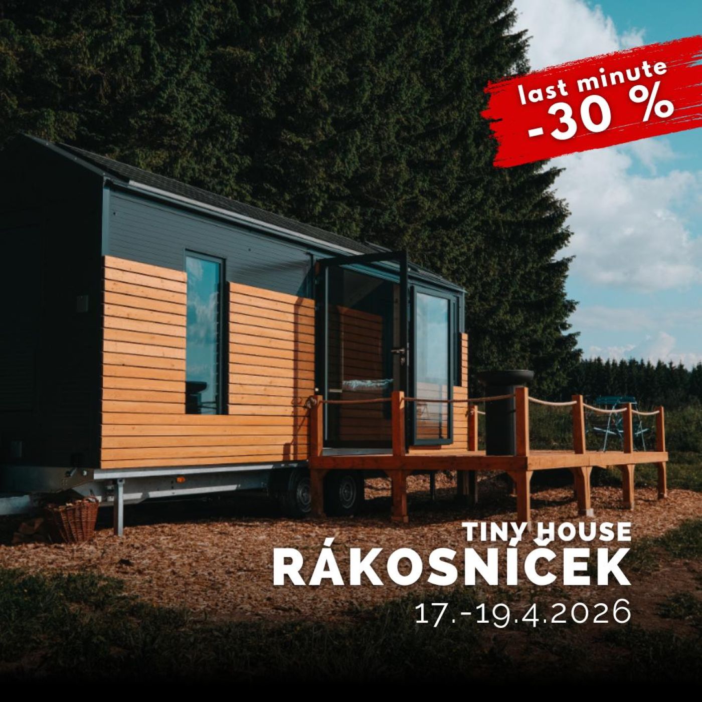 LAST MINUTE VÍKEND RÁKOSNÍČEK 17-19.4