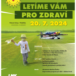 PODĚKOVÁNÍ  "LETÍME VÁM PRO ZDRAVÍ 2024"
