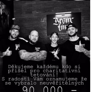 KÉRKY OD BRONX INK TATTOO PODPORUJÍ NAŠE DĚTI