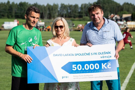 DNY DĚTSKÉ ONKOLOGIE S DAVIDEM LAFATOU, NAŠÍM PATRONEM