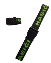 Opasek ke kalhotám PS II, černý/neon, plast. spona