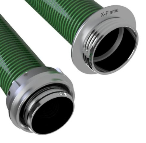 Savice 1,6 m se šroubením Profi-Extra, pr. 110 mm, Flame 75 zelená