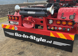 SCANIA P400 - nosič kontejneru + hydraulická ruka