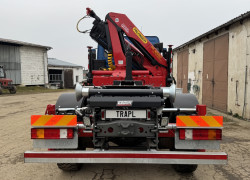 Mercedes Benz Axor 1833 4x4 - nosič kontejneru + hydraulická ruka