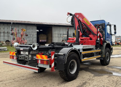 Mercedes Benz Axor 1833 4x4 - nosič kontejneru + hydraulická ruka