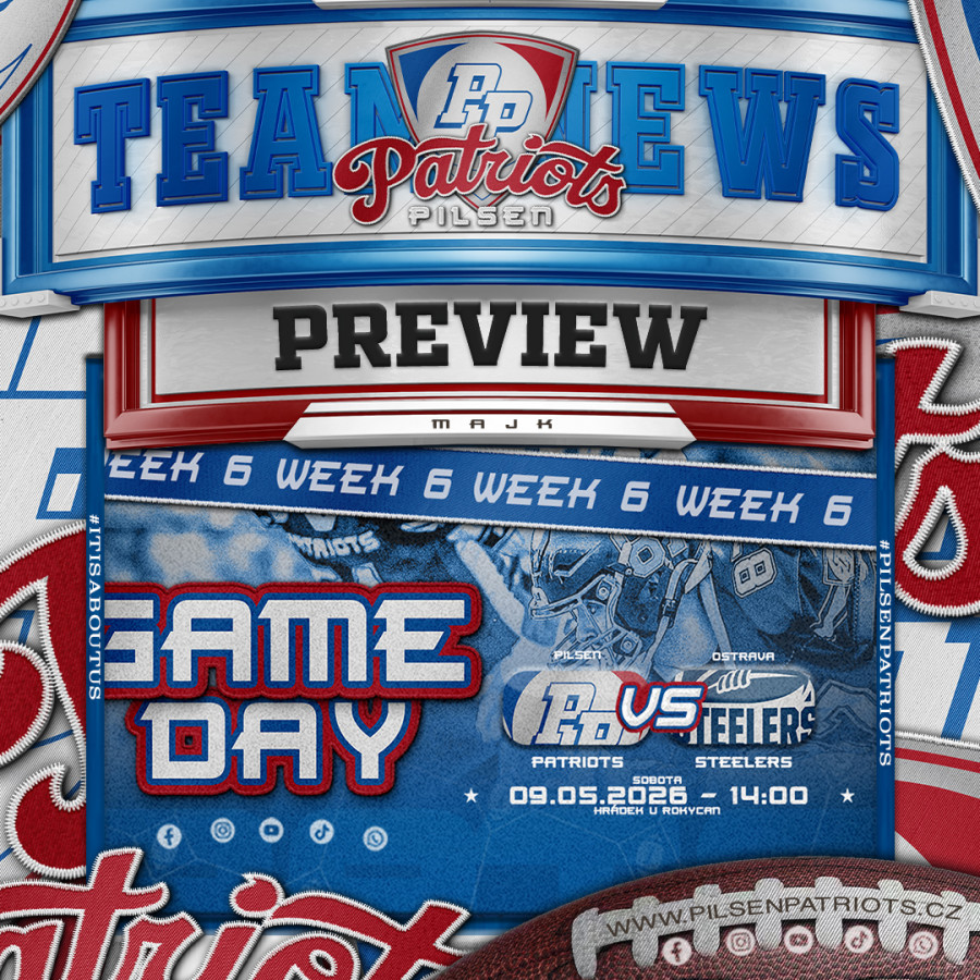 Preview Pilsen Patriots - ISSM Ostrava Steelers