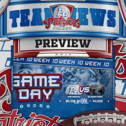Preview Pilsen Patriots - Vysočina Gladiators
