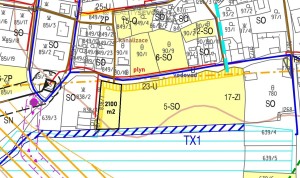 Prodej stavebního pozemku 2100 m2 v obci Příbraz, okres Jindřichův Hradec