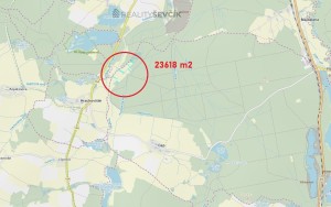 Prodej zemědělské půdy 23618 m2 v k.ú. Cep, okres Jindřichův Hradec