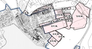 Prodej stavebního pozemku 1042 m2 v Hluboké nad Vltavou