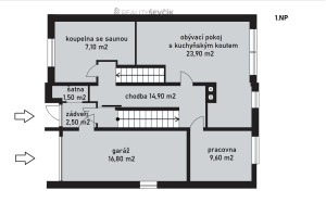 Prodej prostorného rodinného domu v centru Hluboké nad Vltavou – dvougenerační bydlení i podnikání
