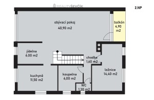 Prodej prostorného rodinného domu v centru Hluboké nad Vltavou – dvougenerační bydlení i podnikání