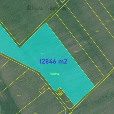 Prodej zemědělské půdy v Chlumu u Třeboně 12846 m2