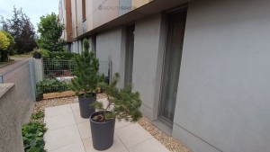 Byt 2+kk se zahradou 59 m², terasou a garážovým stáním v uzavřené Rezidenci Libuš, Praha 4