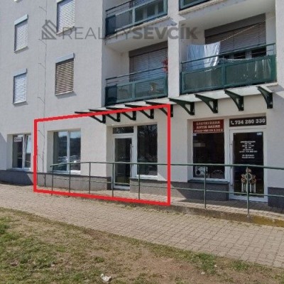 Pronájem komerčního prostoru 53 m2 v Českých Budějovicích