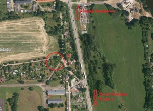 Prodej zahrady o výměře 457 m2 v obci Planá u Českých Budějovic