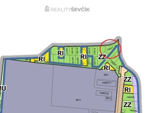 Prodej zahrady o výměře 457 m2 v obci Planá u Českých Budějovic