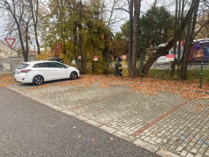 Prodej venkovního parkovacího stání na sídlišti Vltava v Českých Budějovicích