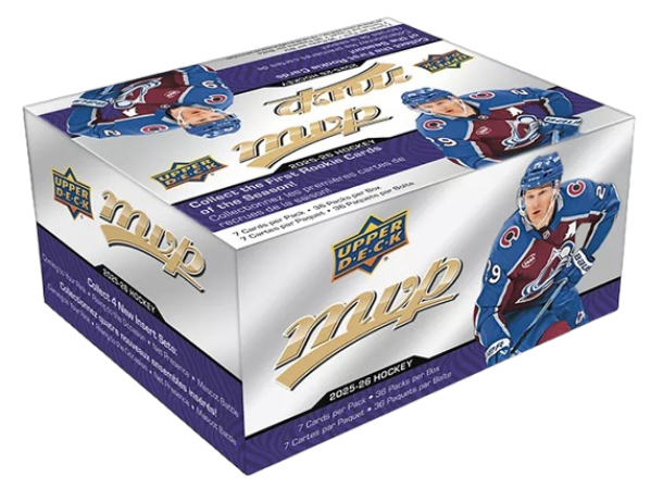 2025-26 Upper Deck MVP Hockey Retail Box
