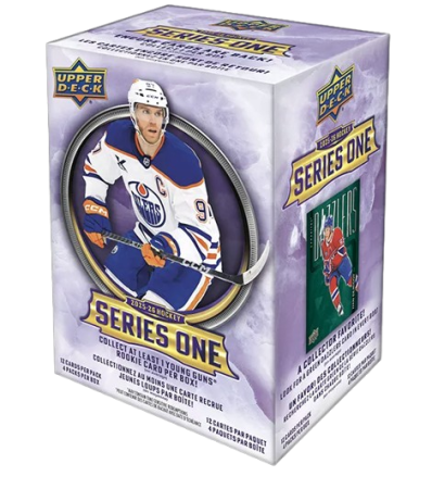 2025-26 Upper Deck Series 1 Hockey Blaster Box
