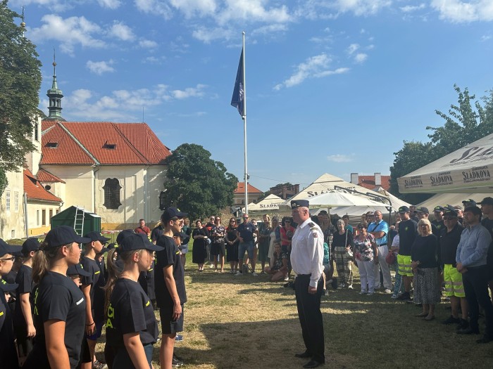 Mladí hasiči zahájili týdenní "ostrou přípravu" na Loretě!
