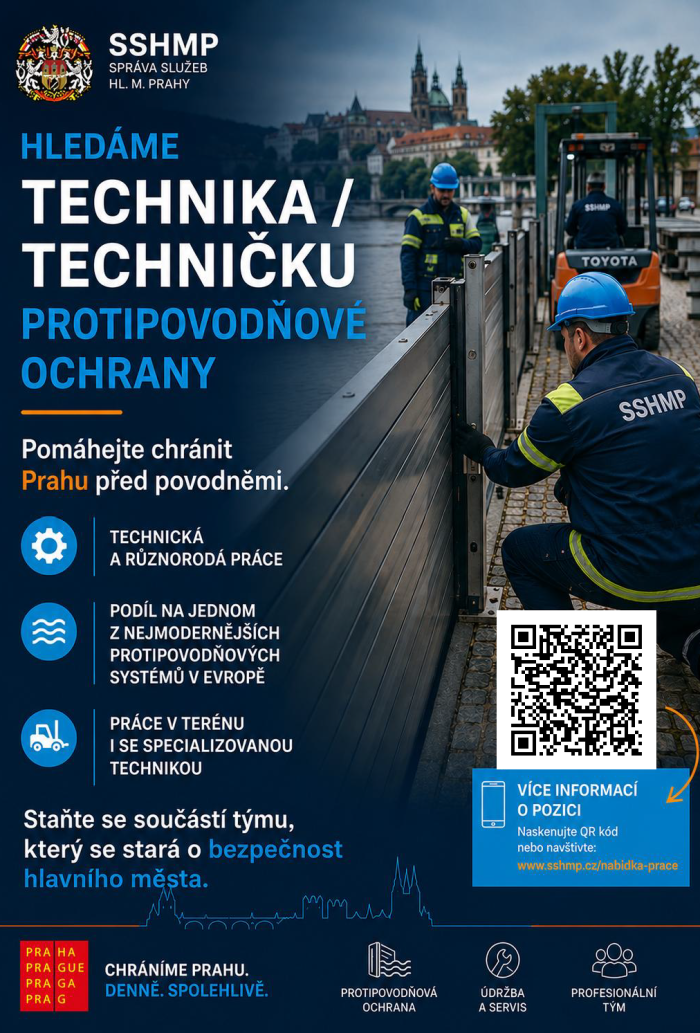 Hledáme technika / techničku protipovodňové ochrany