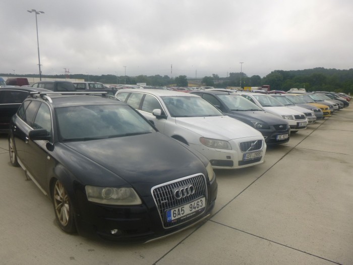 Výsledky dražby vozidel na OP Dubeč