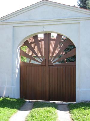 Selská vrata, pergoly
