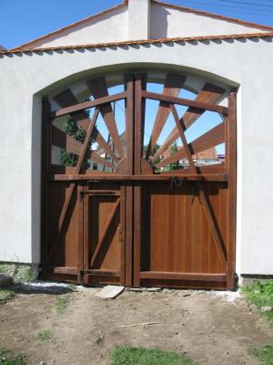Selská vrata, pergoly