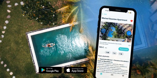 Waefoo aplikace – ubytování po světě nově pro Apple i Android